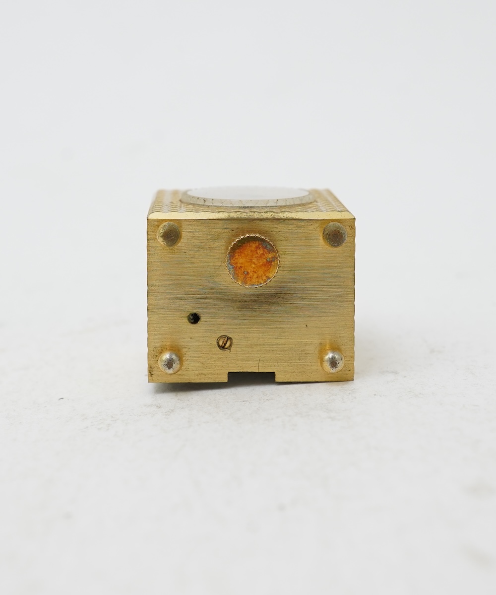 A collection of jewels and accessories including a Russian icon, comprising: a white glass bead rosary; a gilt metal and paste sacred heart motif for wall mounting, length 15.5cm; a gilt metal cube-shaped Nepro alarm clo